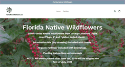 Desktop Screenshot of floridanativewildflowers.com